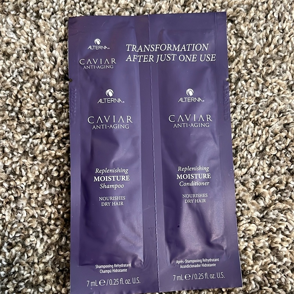 Alterna caviar anti aging replenishing shampoo and conditioner